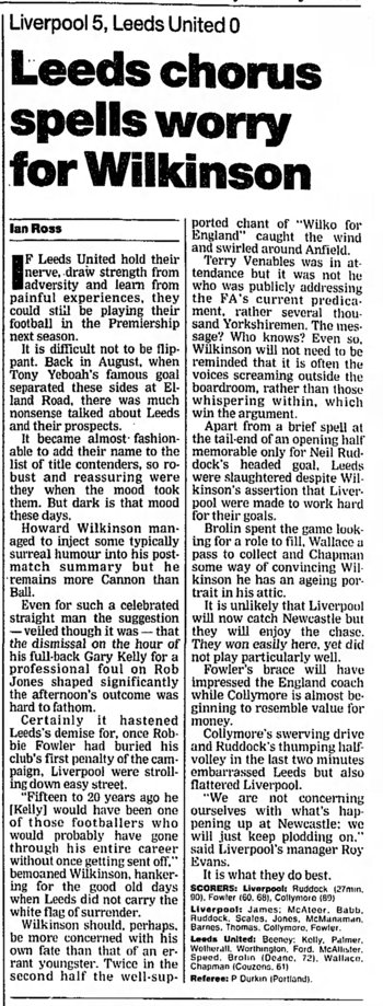 Guardian match report