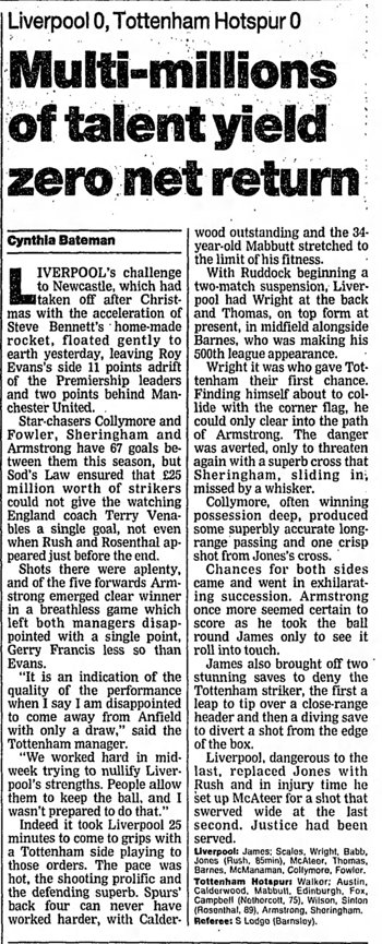 Guardian match report