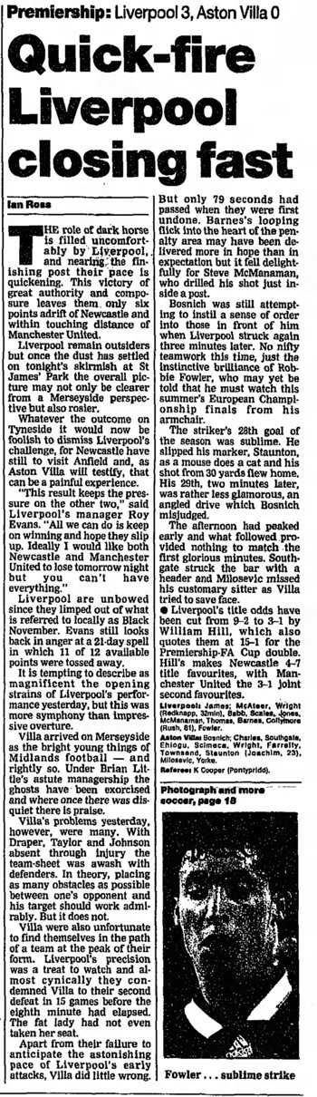 Guardian match report