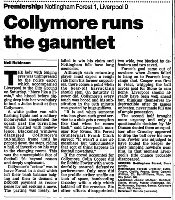 Guardian match report
