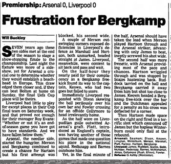 Guardian match report