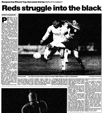 Guardian match report