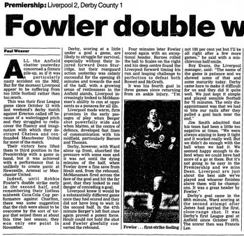 Guardian match report