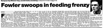 Guardian match report