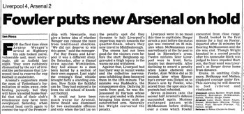 Guardian match report