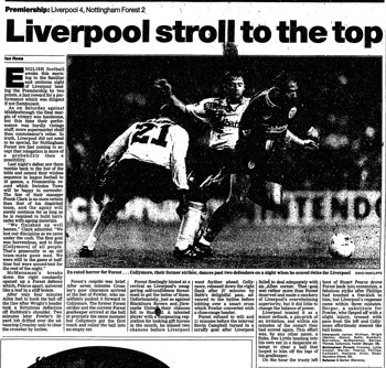 Guardian match report