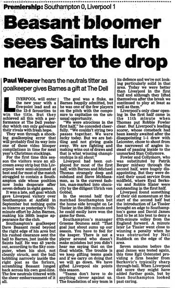 Guardian match report
