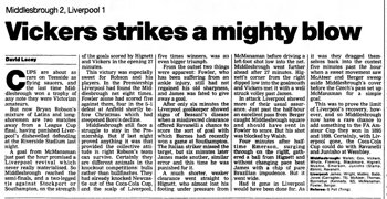 Guardian match report