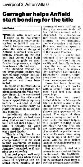 Guardian match report