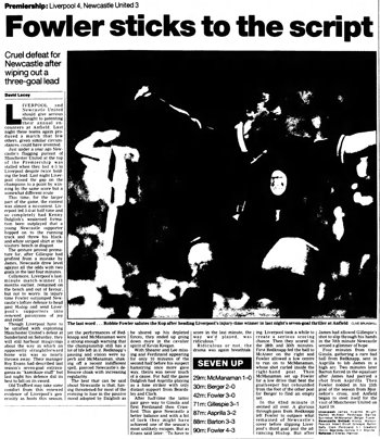 Guardian match report