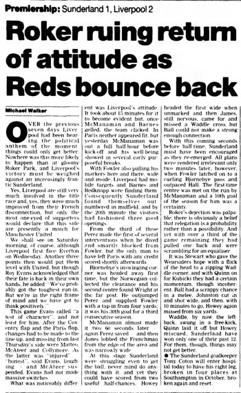 Guardian match report