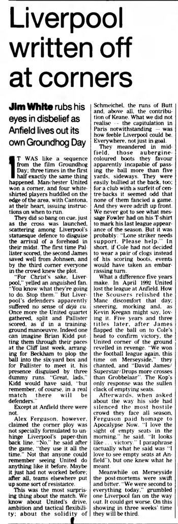 Guardian match report