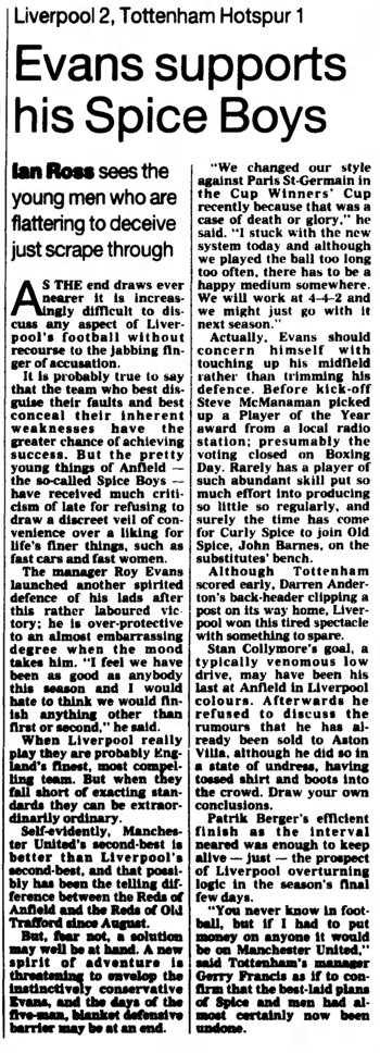 Guardian match report