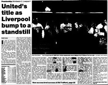 Guardian match report