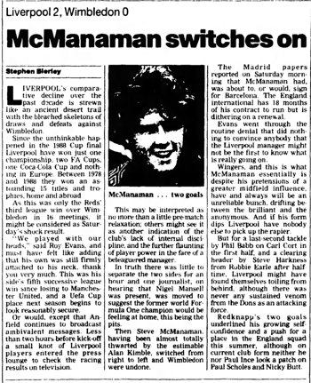Guardian match report