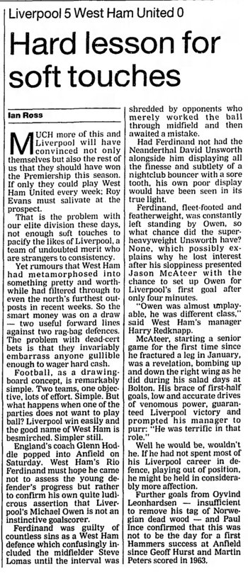 Guardian match report