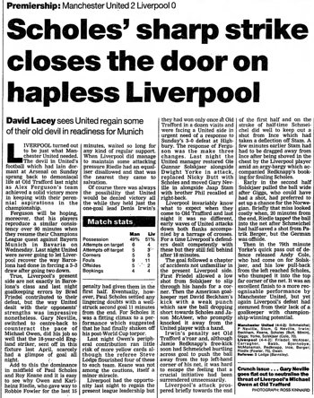 Guardian match report