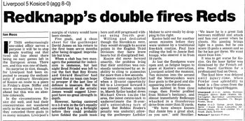 Guardian match report