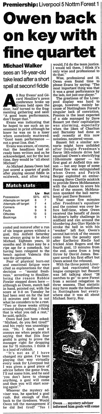 Guardian match report