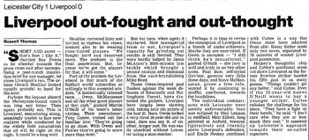 Guardian match report