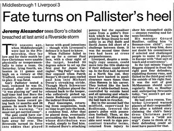 Guardian match report