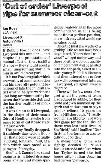 Guardian match report