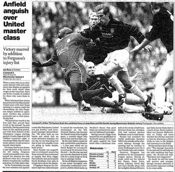Guardian match report