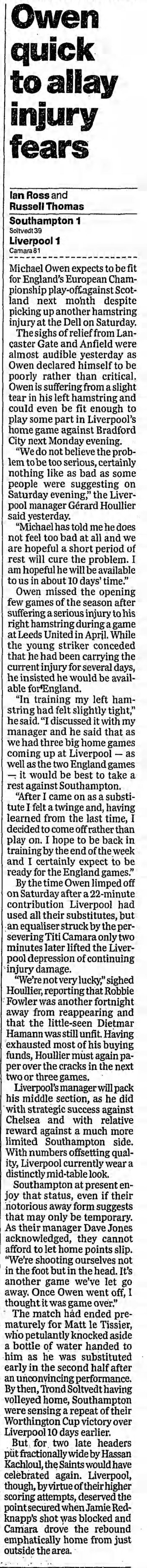 Guardian match report
