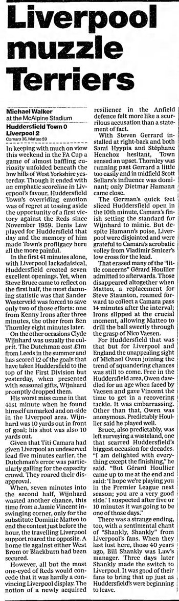 Guardian match report