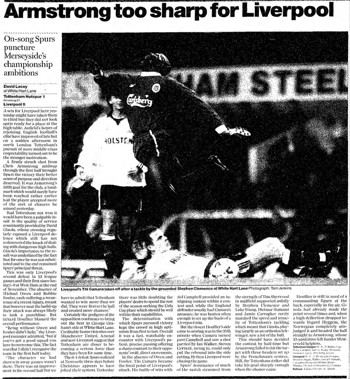 Guardian match report