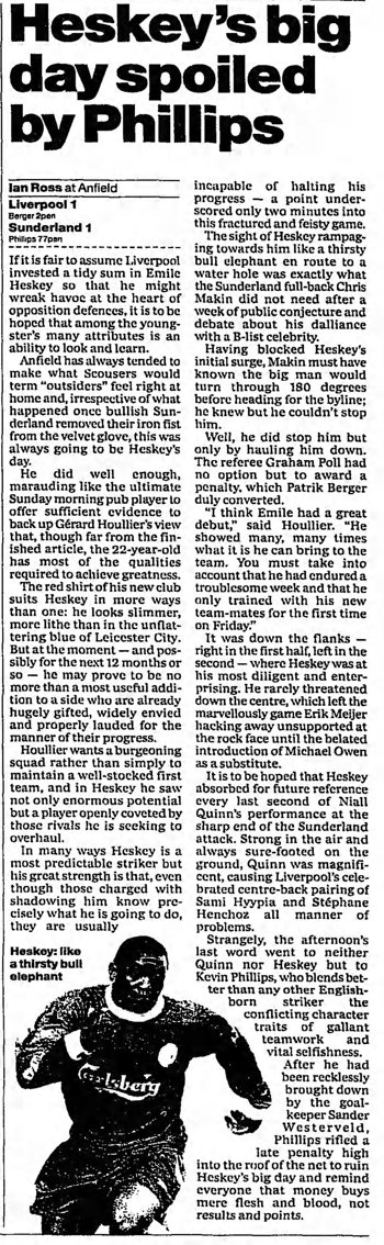 Guardian match report
