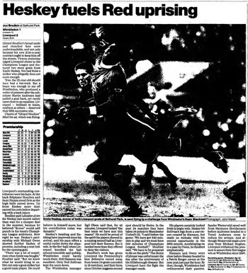 Guardian match report