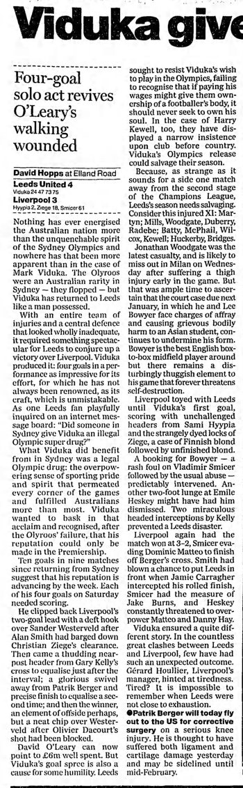 Guardian match report