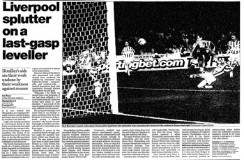 Guardian match report