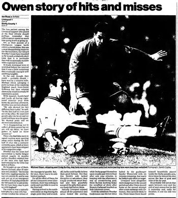 Guardian match report