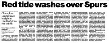 Guardian match report