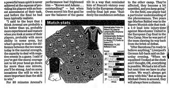 Guardian match report