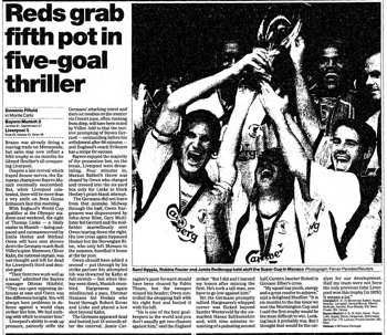 Guardian match report