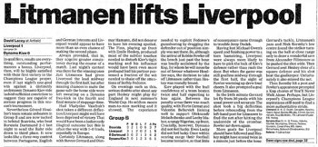 Guardian match report