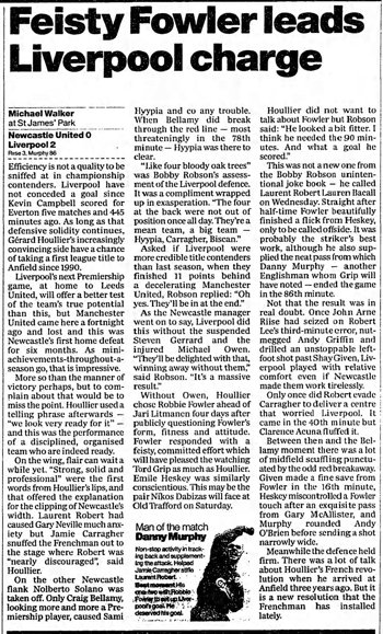 Guardian match report