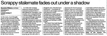 Guardian match report