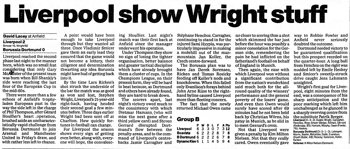 Guardian match report