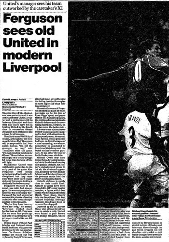 Guardian match report