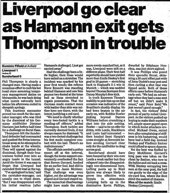 Guardian match report