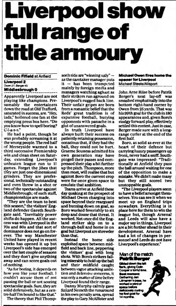 Guardian match report