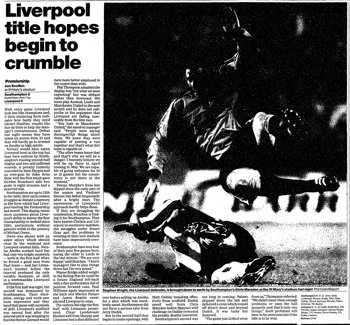 Guardian match report