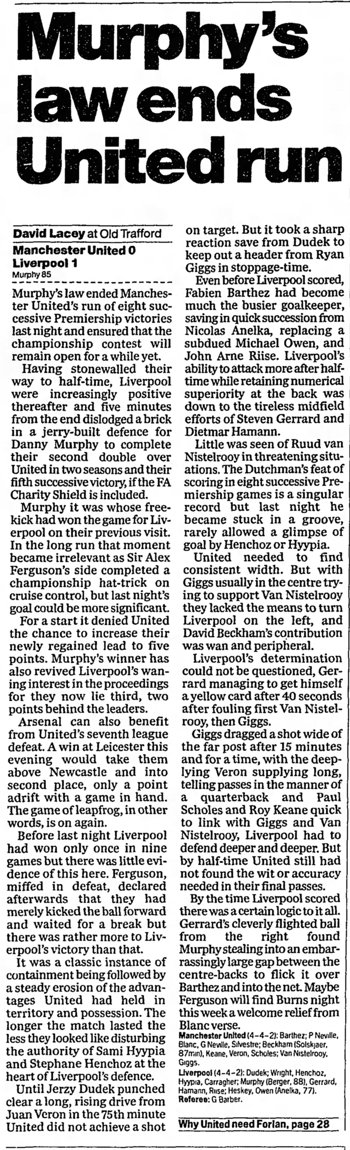 Guardian match report