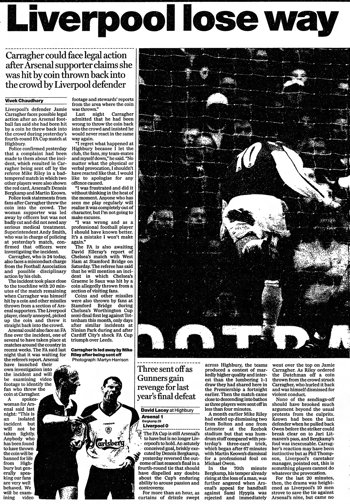 Guardian match report