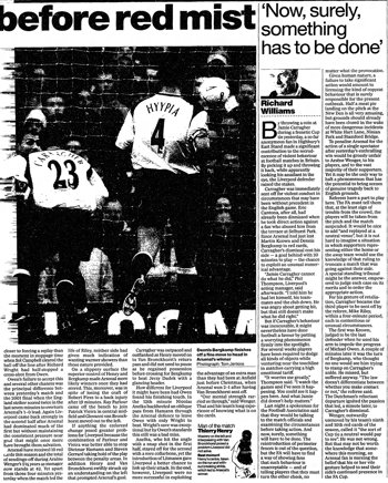 Guardian match report