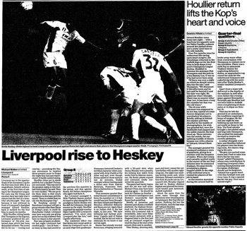 Guardian match report